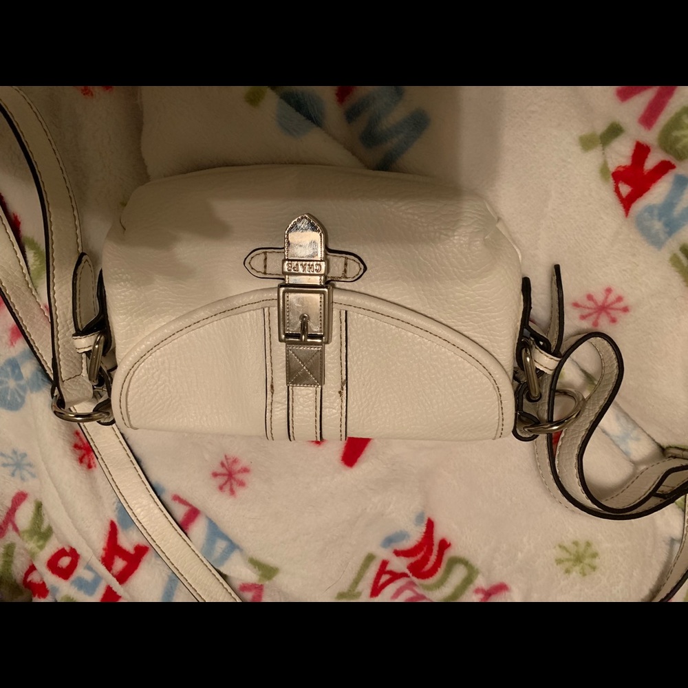 White purse